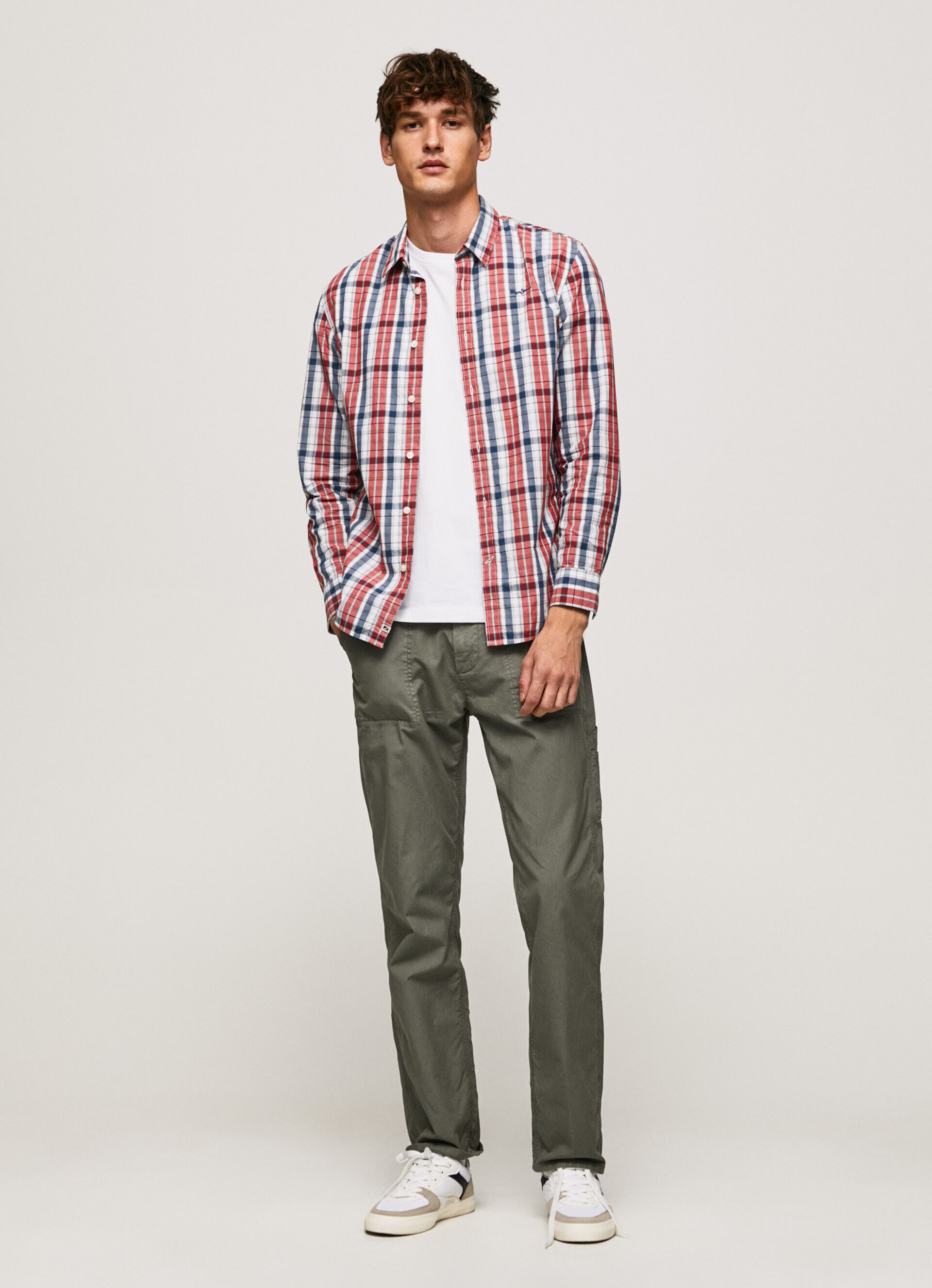 CAMISA LOICK XADREZ POPELINE - multicolorida