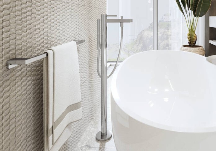 Hansgrohe AddStoris handdoekrek chroom