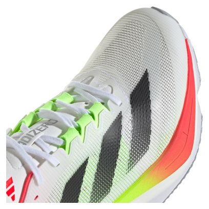 Chaussures adidas adizero Boston 12 Blanc Noir Rouge Homme