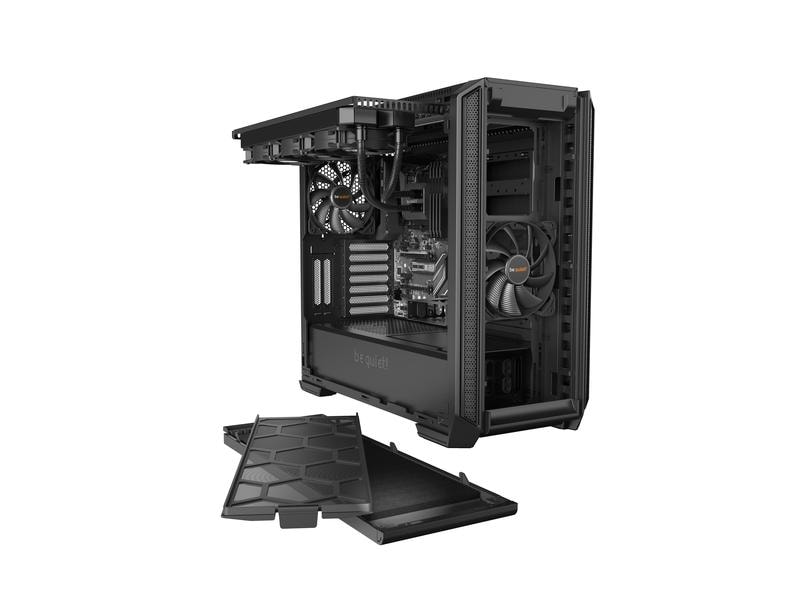 be quiet! PC-Gehäuse Silent Base 601 Schwarz Geräuschunterdrückendes Gehäuse