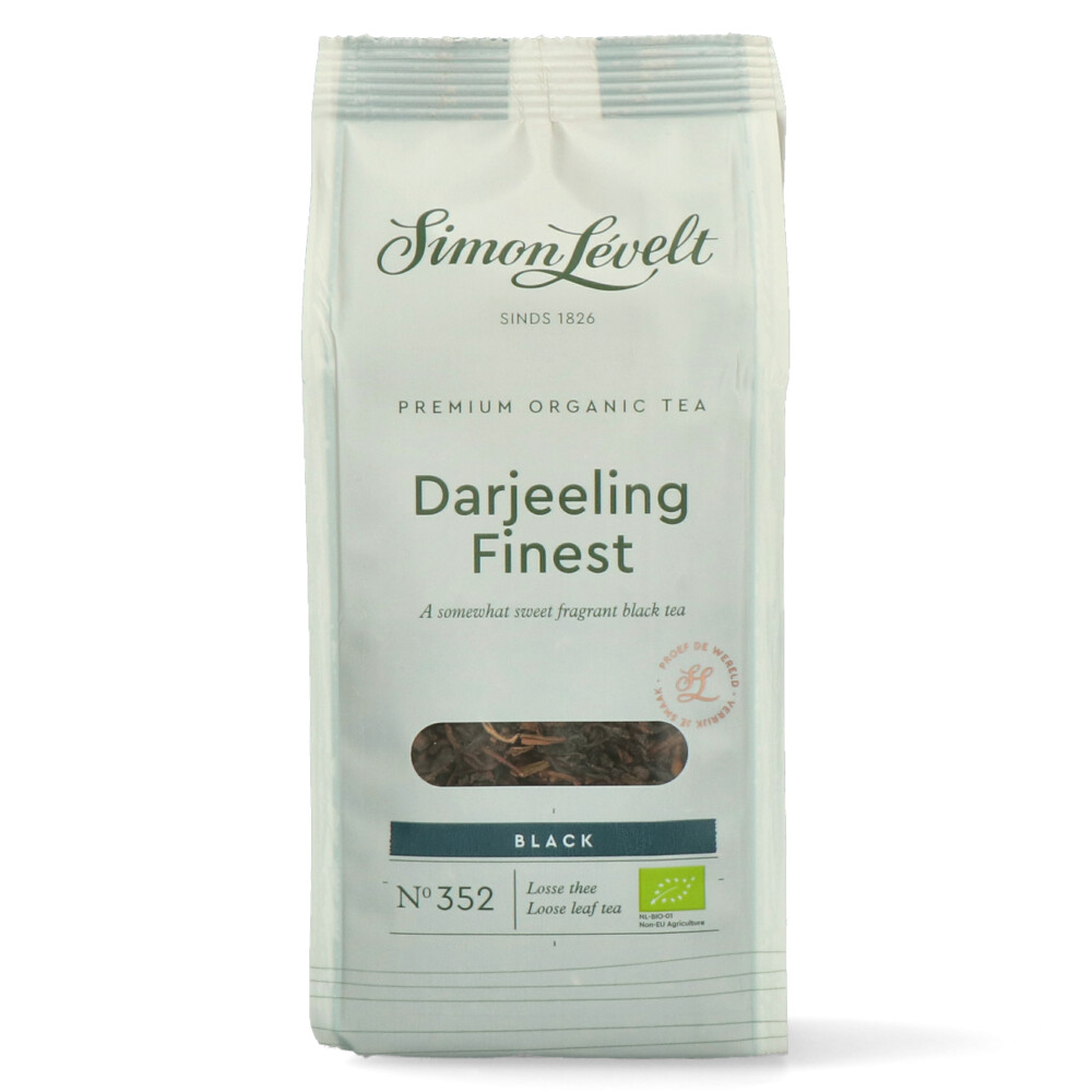 3x Simon Levelt Premium Organic Tea Darjeeling Finest90 gr