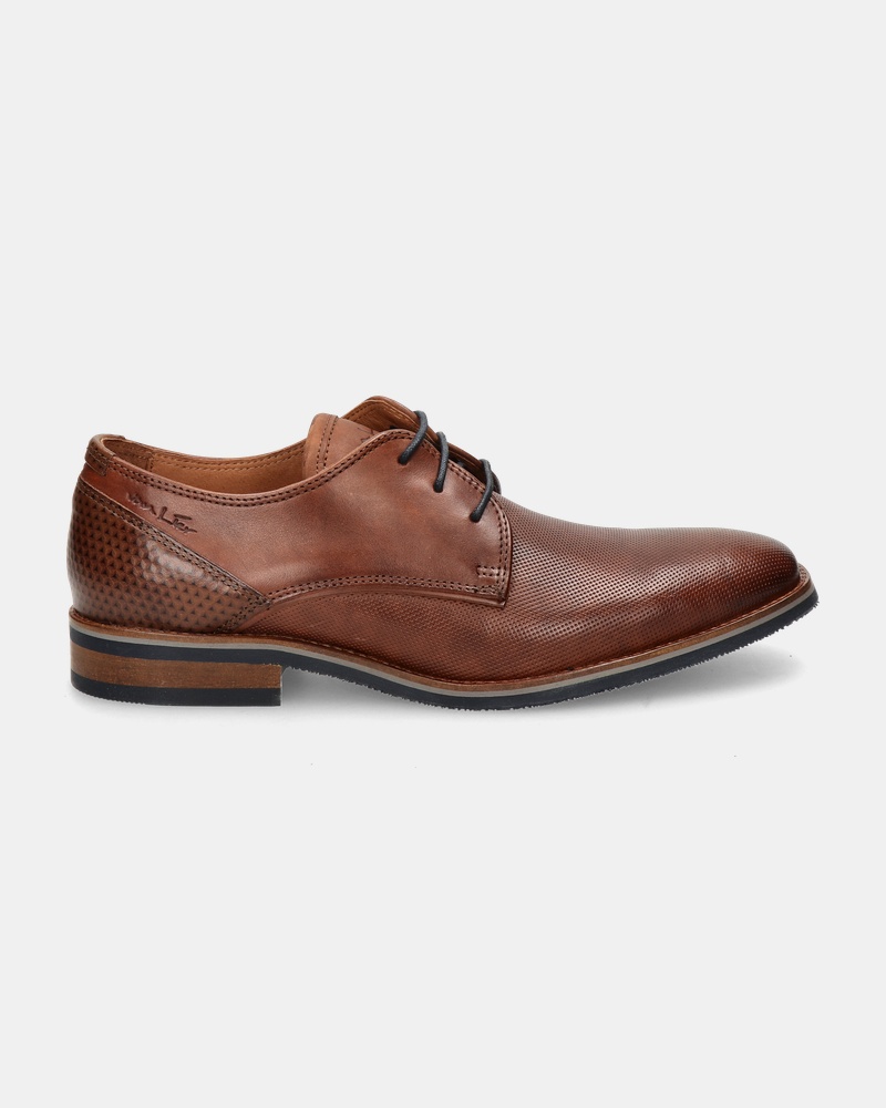 Van Lier Amalfi Lage nette schoenen  - cognac