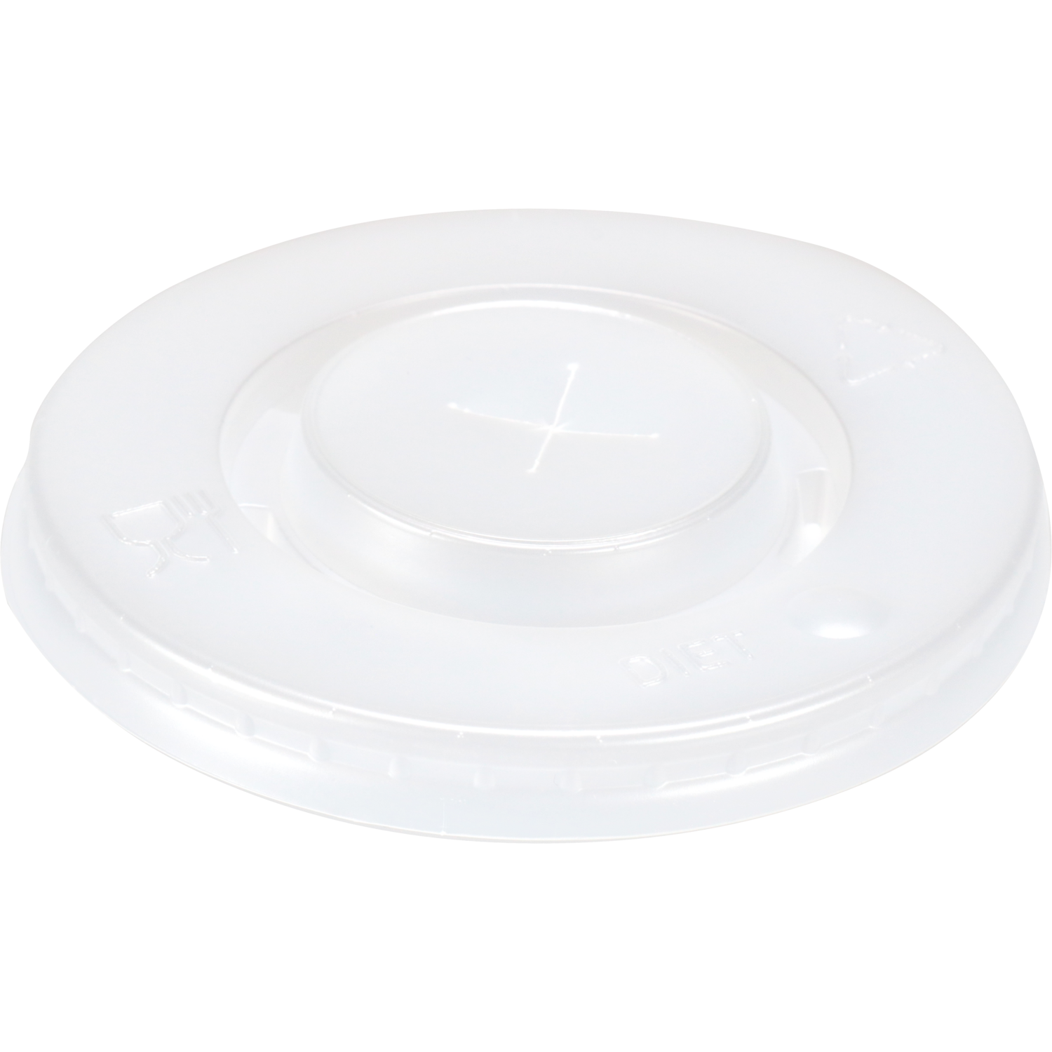 Deksel, milkshakebeker, PS, Ø90mm, wit