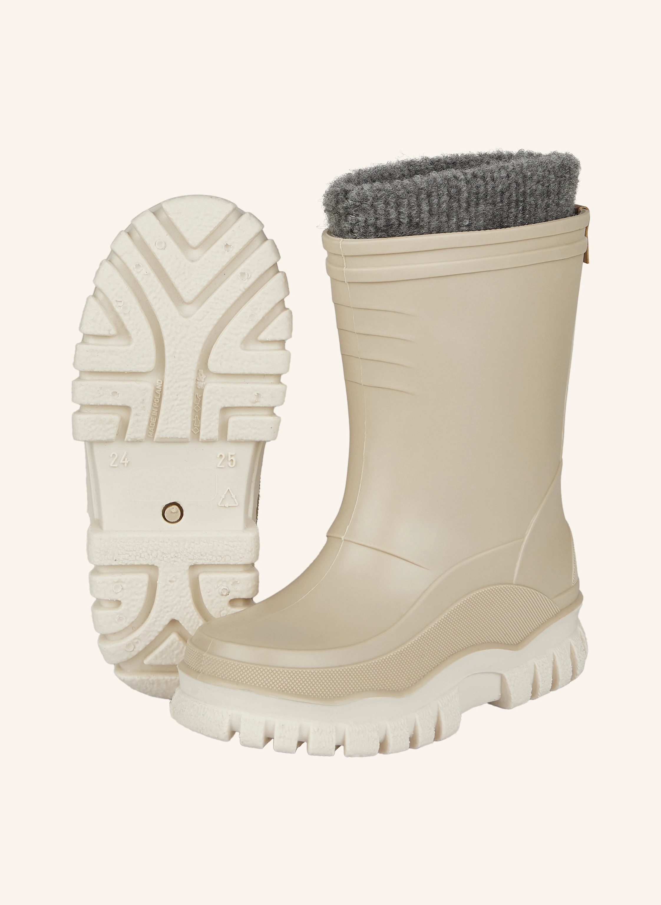 Sterntaler Gummistiefel uni gefüttert