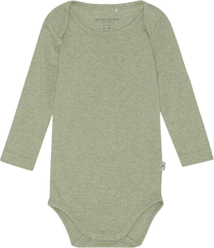 GoBabyGo Hazel Body Langærmet - Plantefarvet Leaf