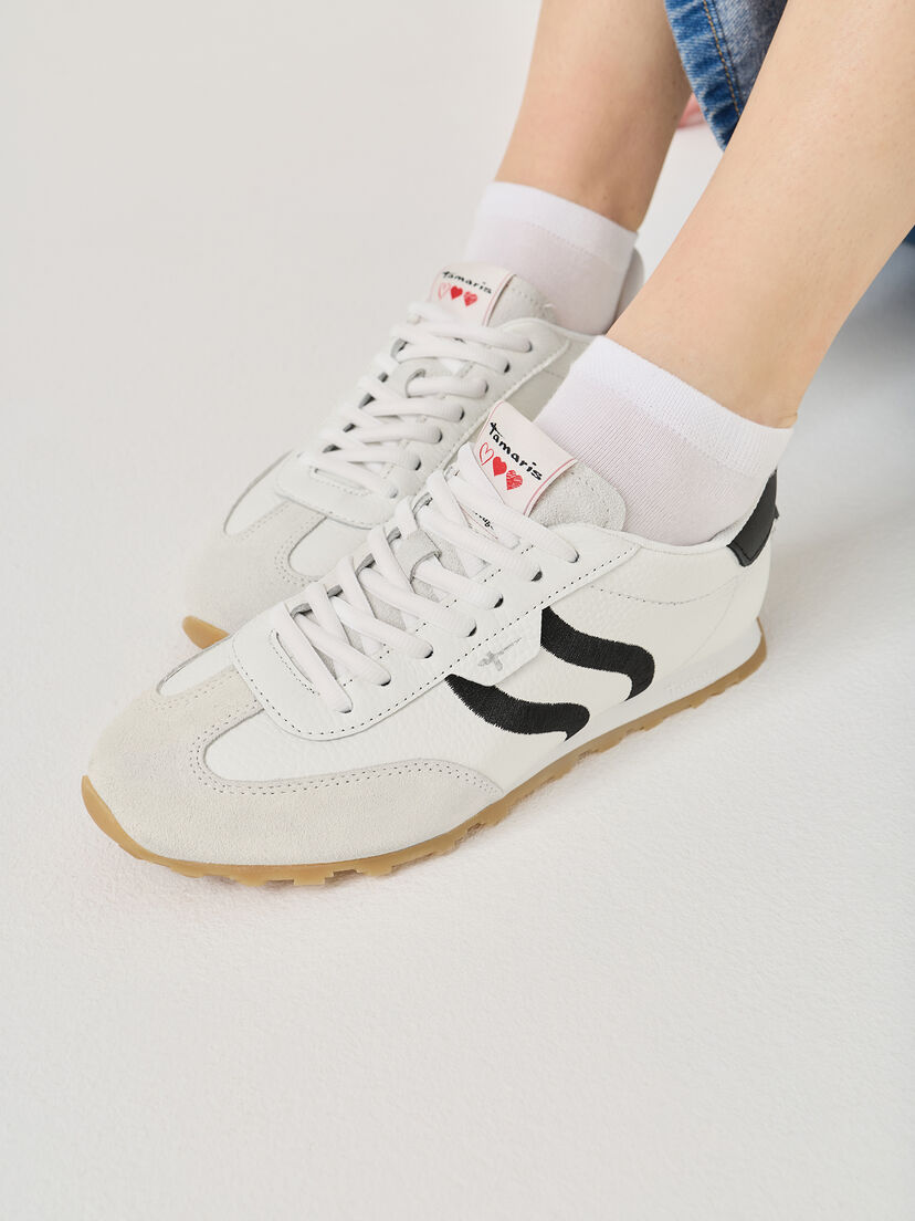 Leren Sneaker - wit