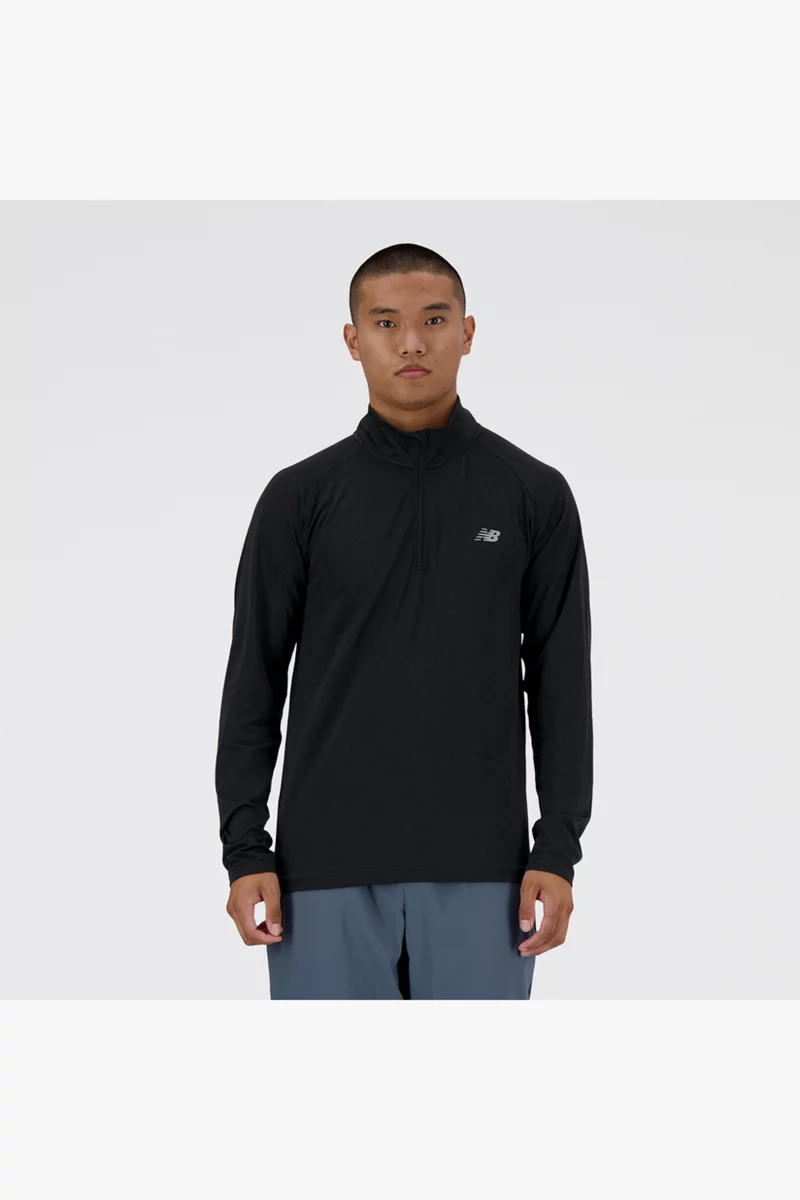 New Balance Athletics Seamless 14 Zip Herren Longsleeve