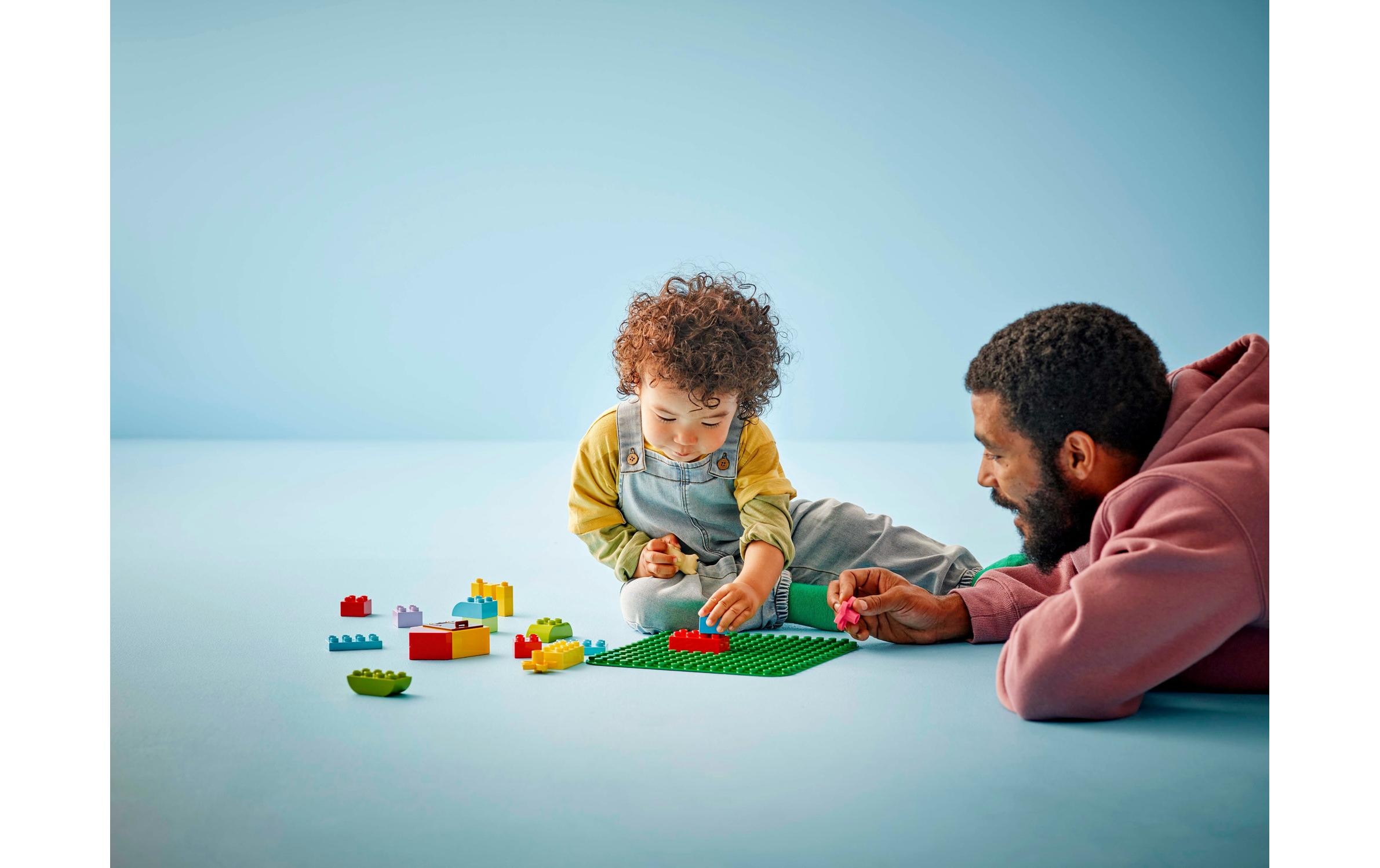 LEGO® Spielbausteine »DUPLO® Bauplatte in Grün 10460«