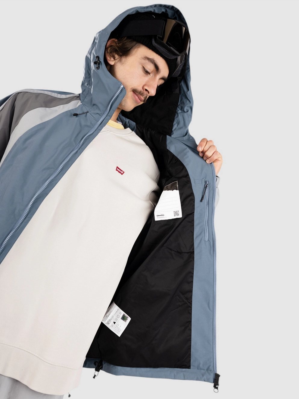 Dimito Wave Track Jacket steel
