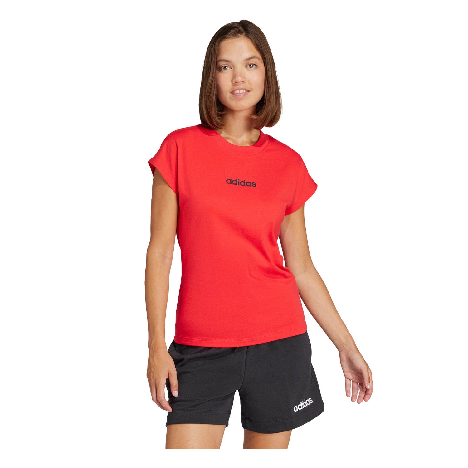 adidas  Essentials Linear Cotton T-shirt