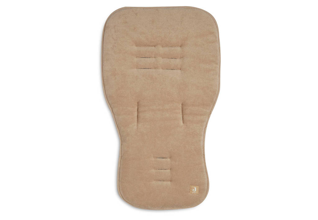 inlegger voor buggy/wandelwagen badstof Biscuit