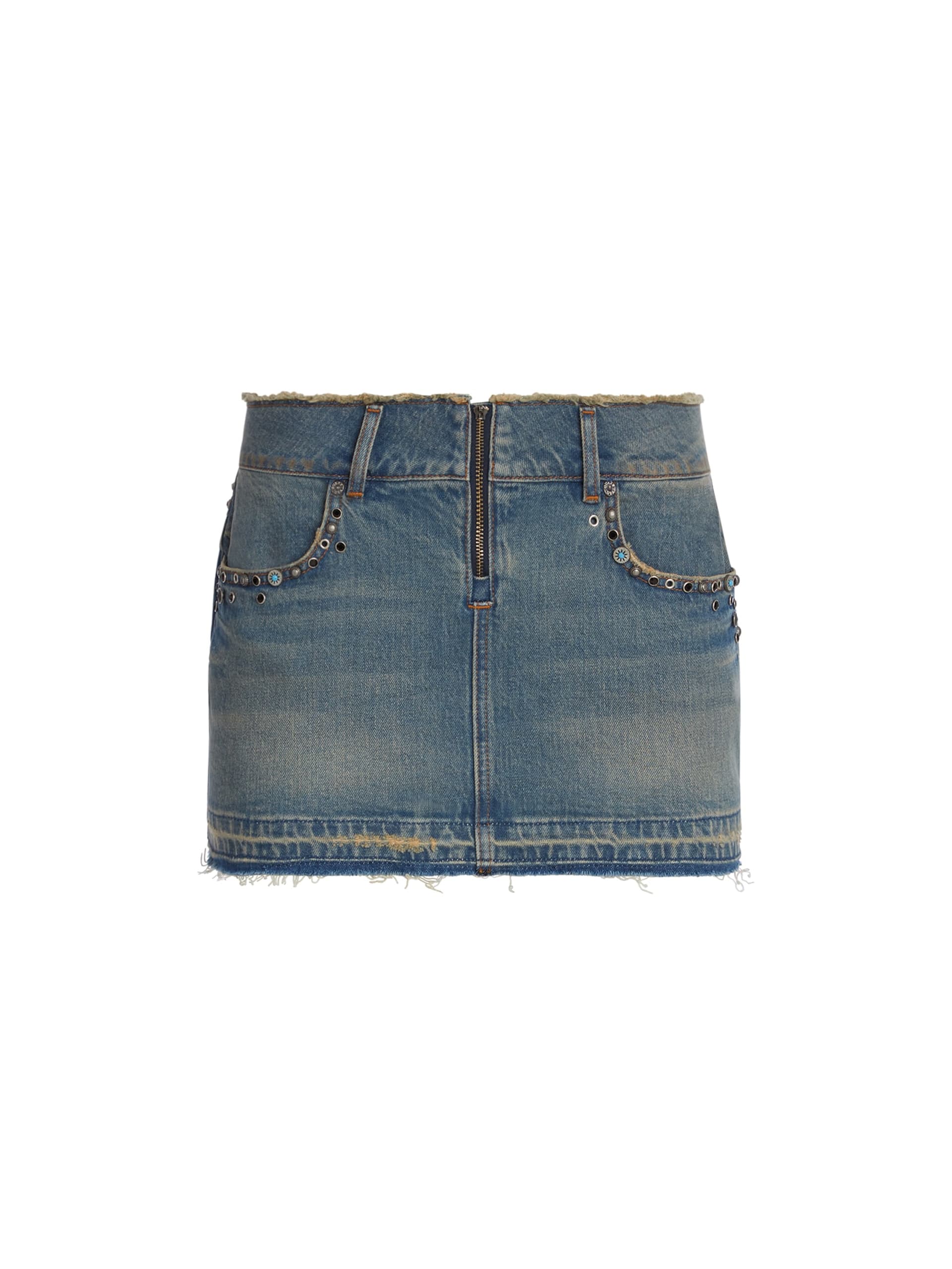 saia jeans estilo western