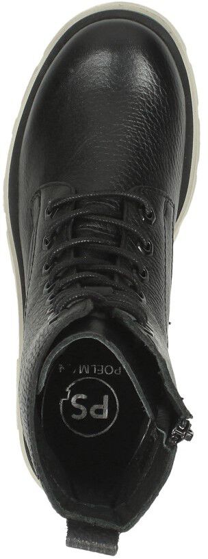 Ps. Poelman Dames veterschoenen zwart