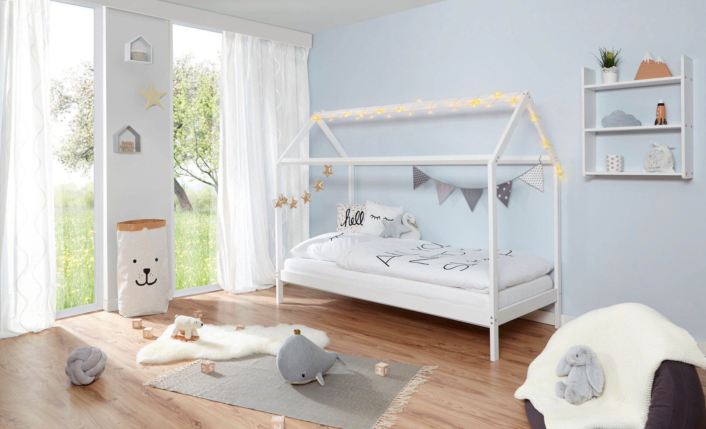 Ticaa Kinderbett Hausbett 