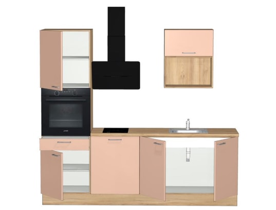 CONCEPT1 - Pack Cuisine ASTUCIO 1 CORAIL MAT - 240CM