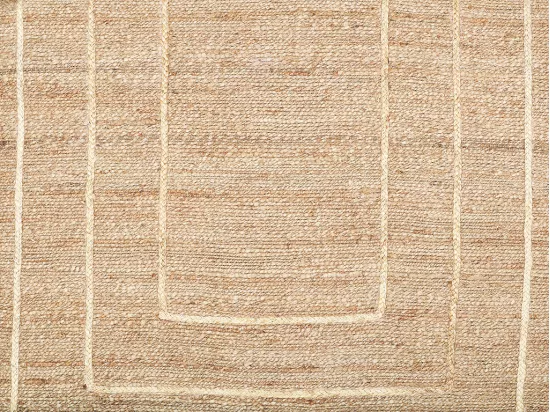 Tapis en jute tissé à la main NAIDA - 160 x 230 cm - Coloris naturel