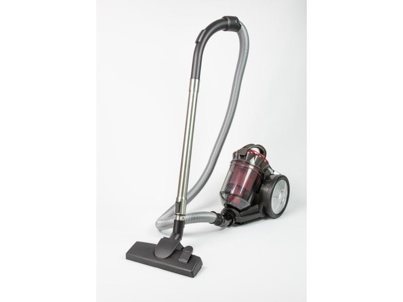 OHMEX Bodenstaubsauger Cyclonic Vacuum Cleaner Rot Multizyklon-Bodenstaubsauger