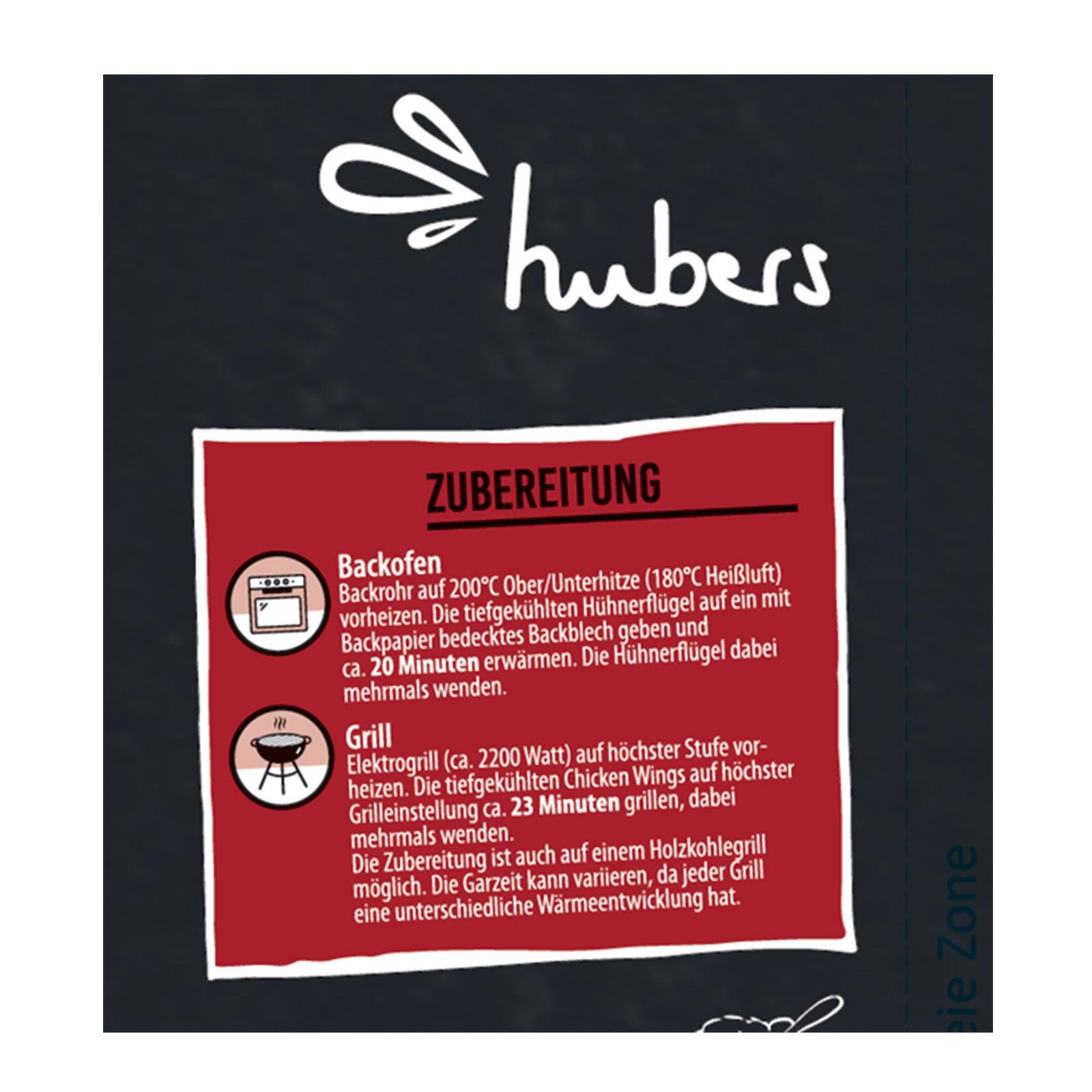 Hubers Chicken Wings Buffalo Style