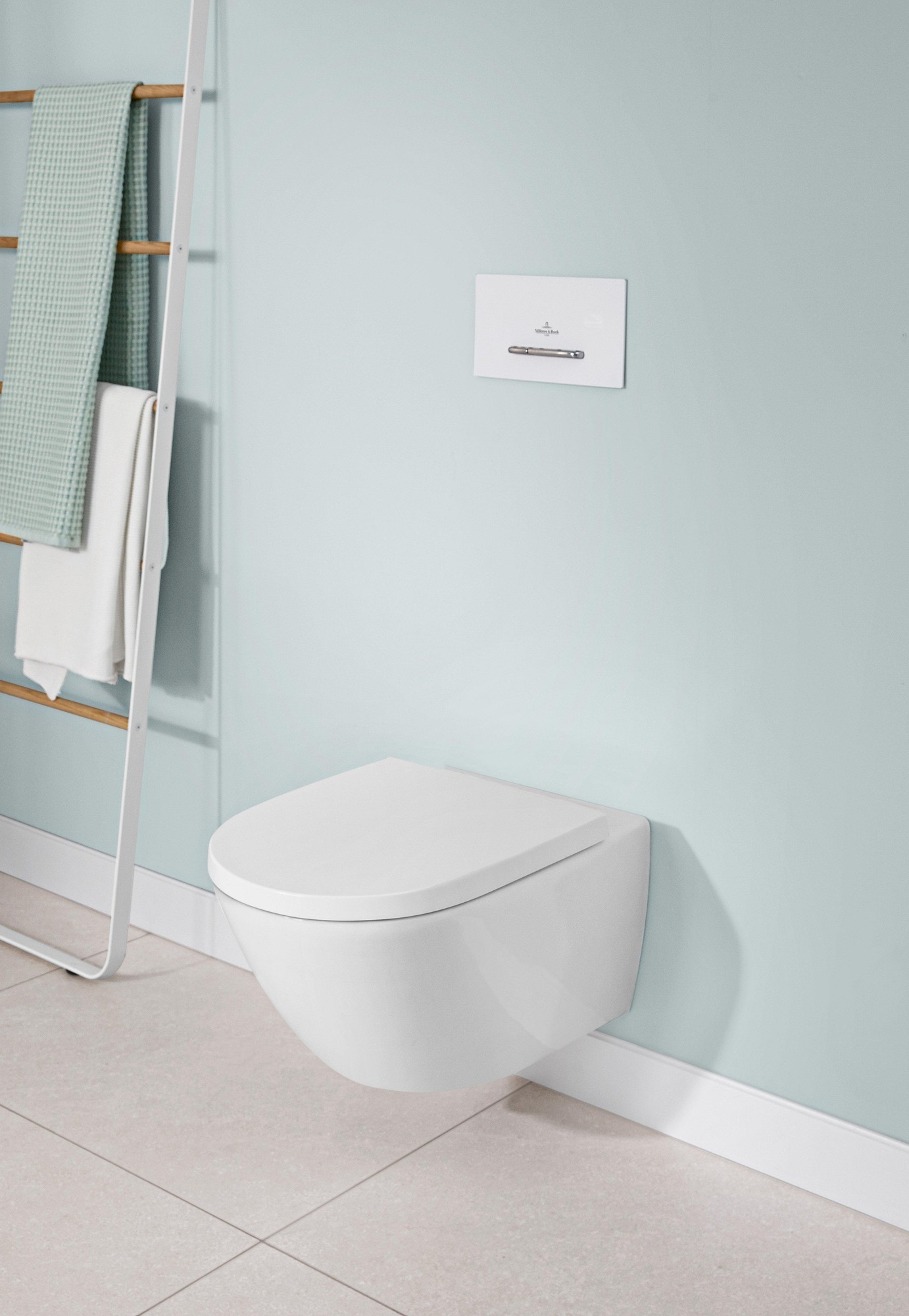 Villeroy & Boch Subway 3.0 randloos toilet CeramicPlus met TwistFlush en AntiBac wit glans