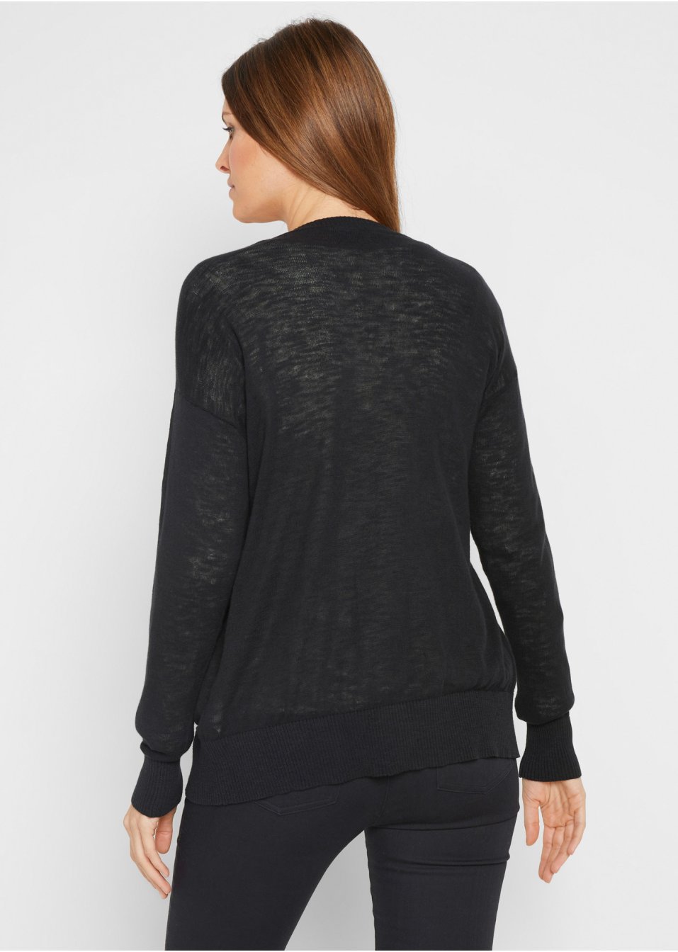 Gilet en maille avec poches