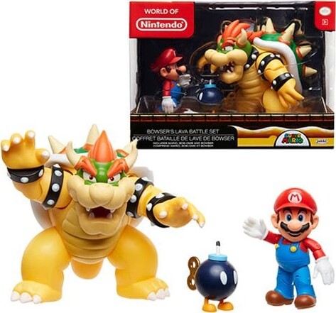 Super Mario Legetøj - Mario Vs. Bowser