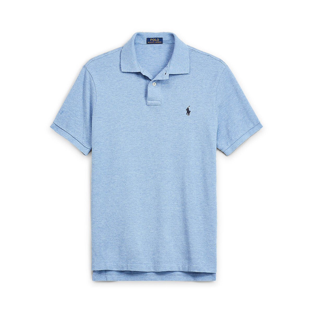 POLO RALPH LAUREN<br>Polo slim fit confeccionado em piqué de algodão