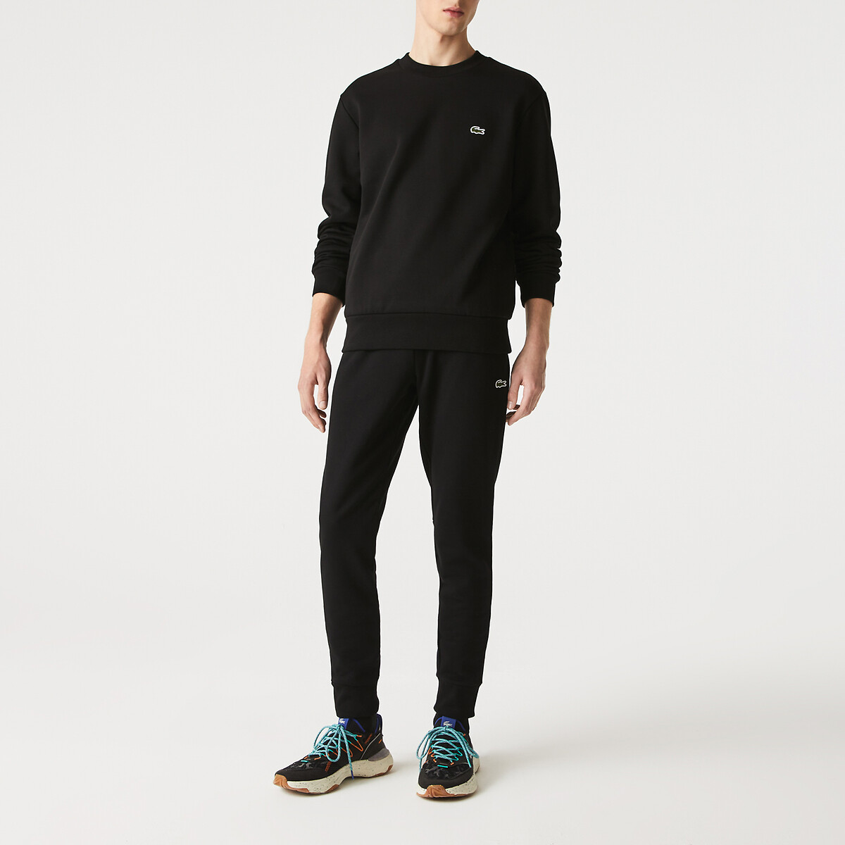 LACOSTE<br>Calças de moletom de algodão
