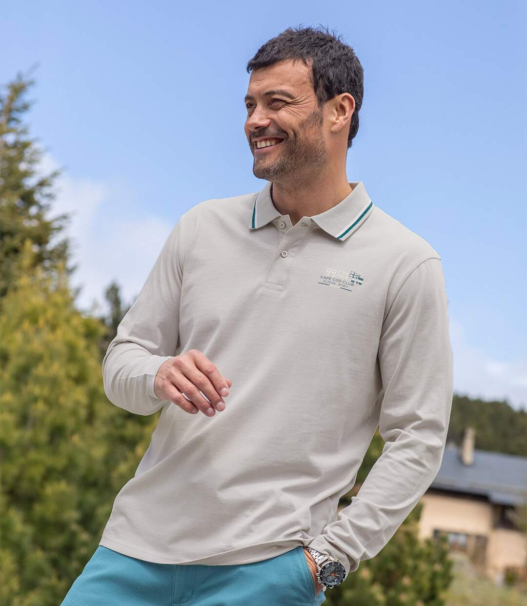 Lot de 2 Polos Jersey Nautic Club