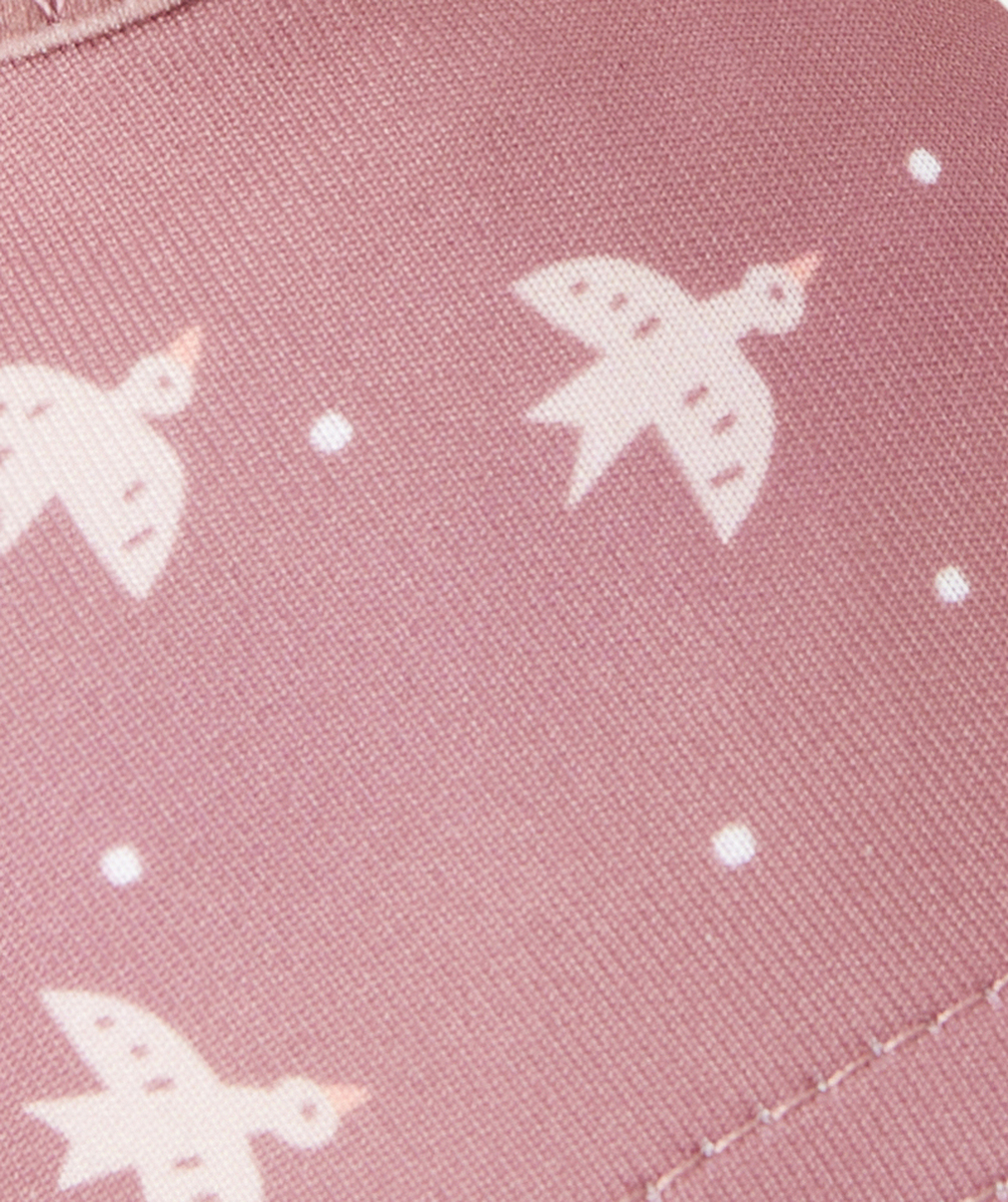 FRESKCHAUSSONS DE PLAGE ANTI-UV BÉBÉ FILLE HIRONDELLES VIEUX ROSE