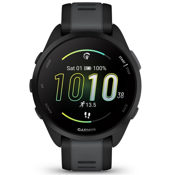 Montre cardio GPS GARMIN FORERUNNER 165 BLACK/SLATE GREY