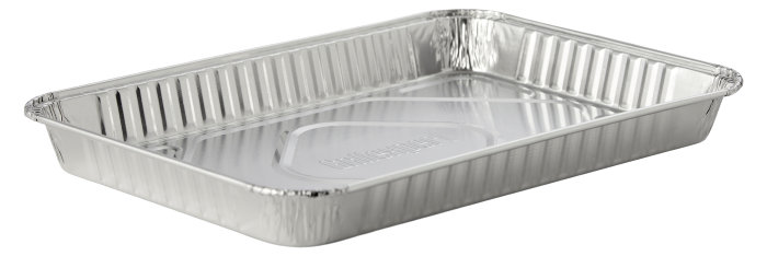 Alubakke 32,5 x 22,5 x 3,2 cm - 5 stk. - Grillexpert