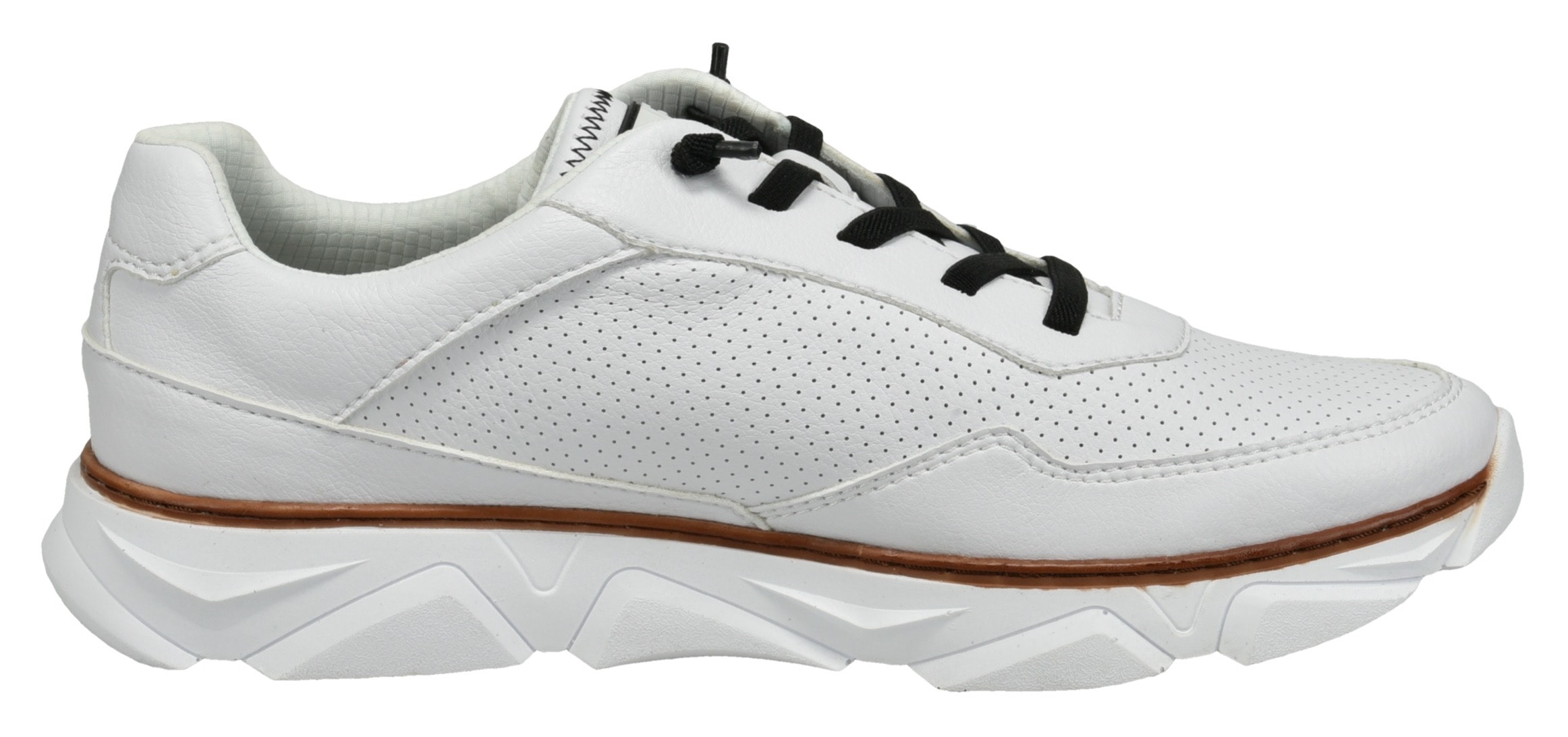 bugatti Slip-On Sneaker  , Freizeitschuh, Halbschuh, Slipper mit Kontrast-Rahmenbesatz