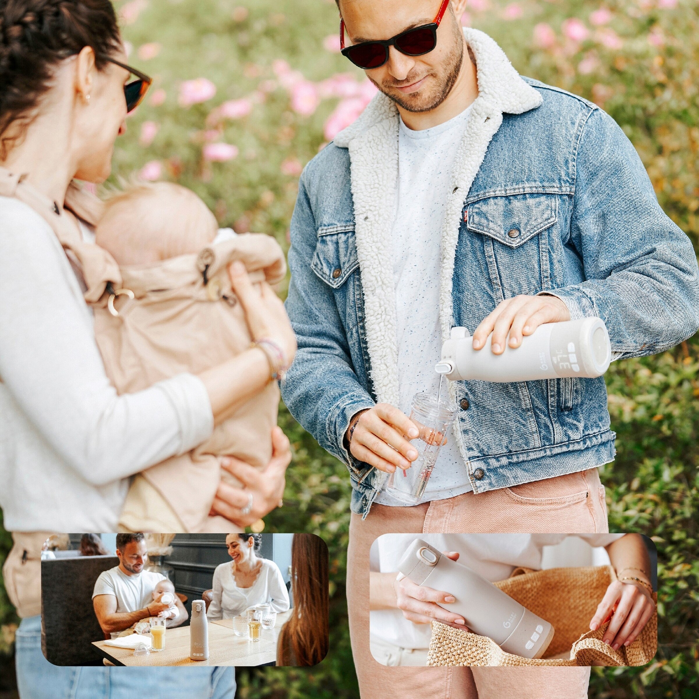 Babymoov Flaschenwärmer Moov&Feed beige