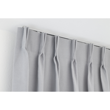 Intensions complete set gordijnrail Basic aluminium 250 cm