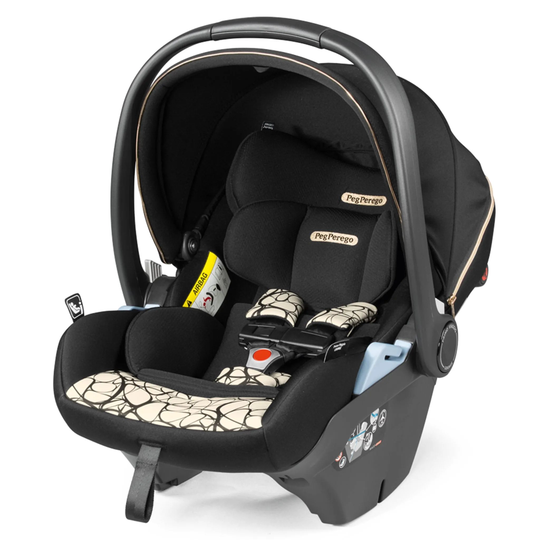 Peg Perego Siège d'Auto Primo Viaggio Lounge 4-35lb - Graphic Gold