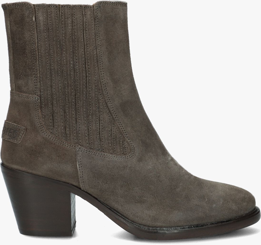 SHABBIES taupe shabbies enkellaarsjes 183020297