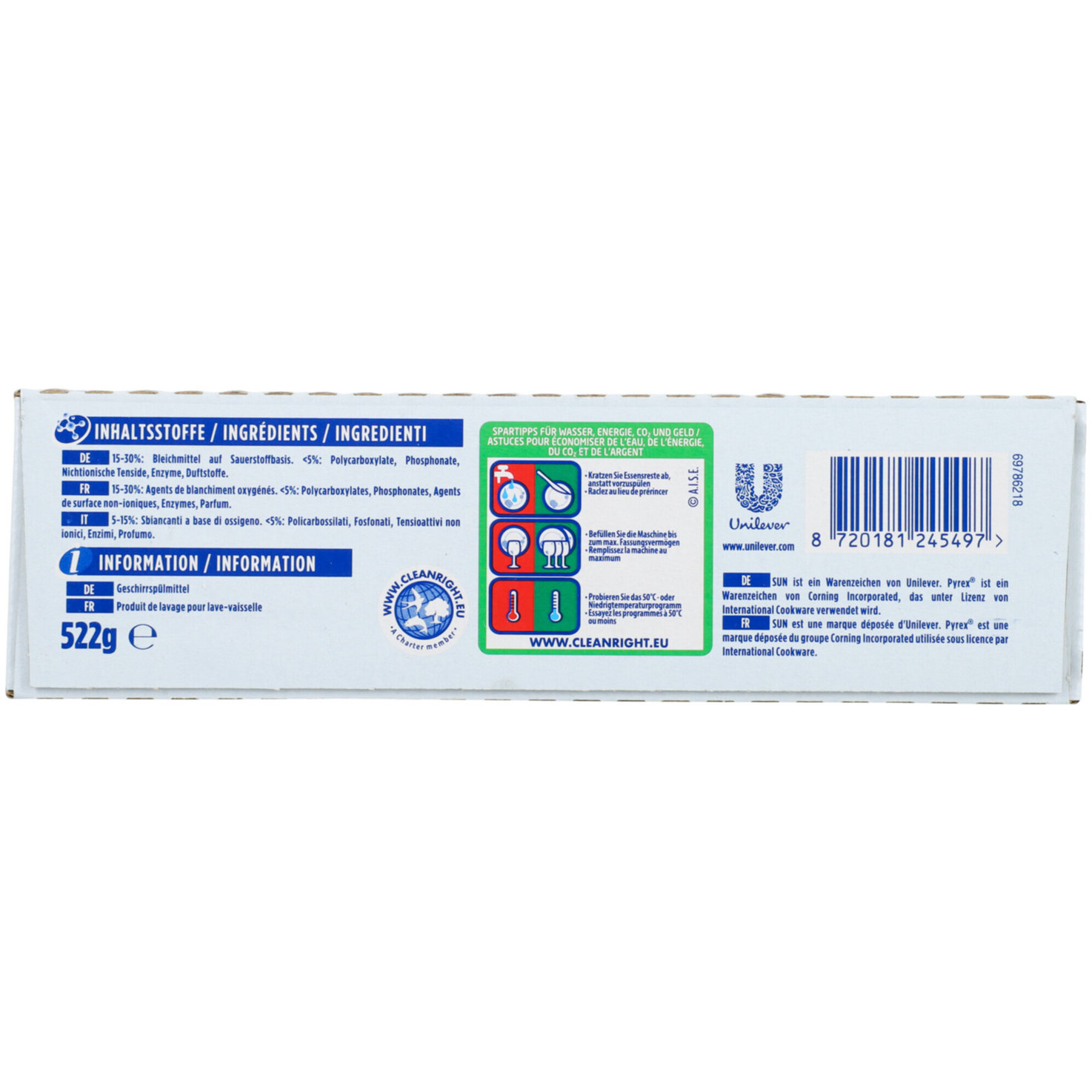 Sun Classic Active Clean Geschirrspül-Tabs
