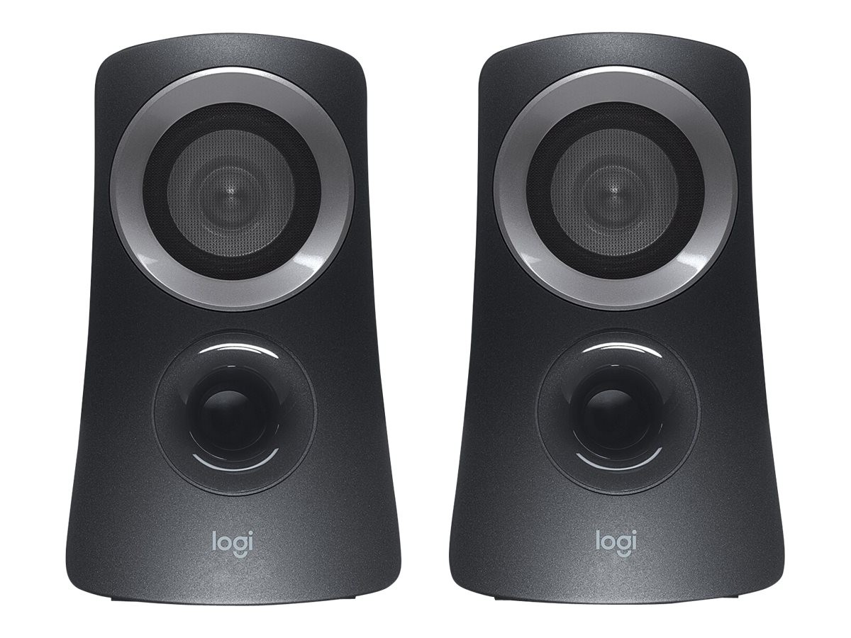 Logitech - Speaker System Z313 2.1 sort