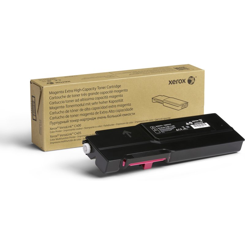Xerox Cartouche de toner Magenta de Très haute capacité Imprimante couleur ® VersaLink® C400/multifonctions ® VersaLink® C405 (8000 pages) - 106R03531