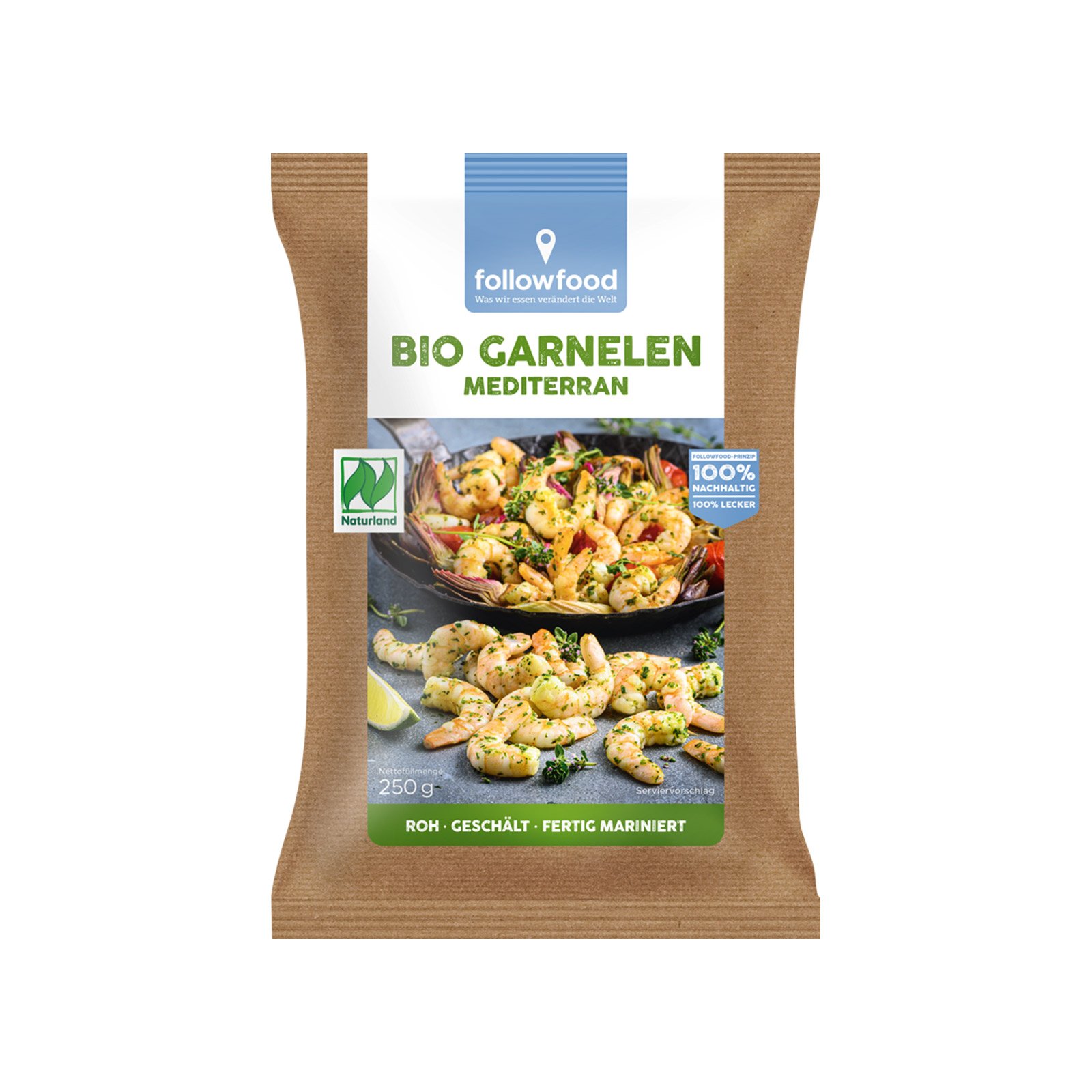 Followfish Bio Garnelen Mediterran