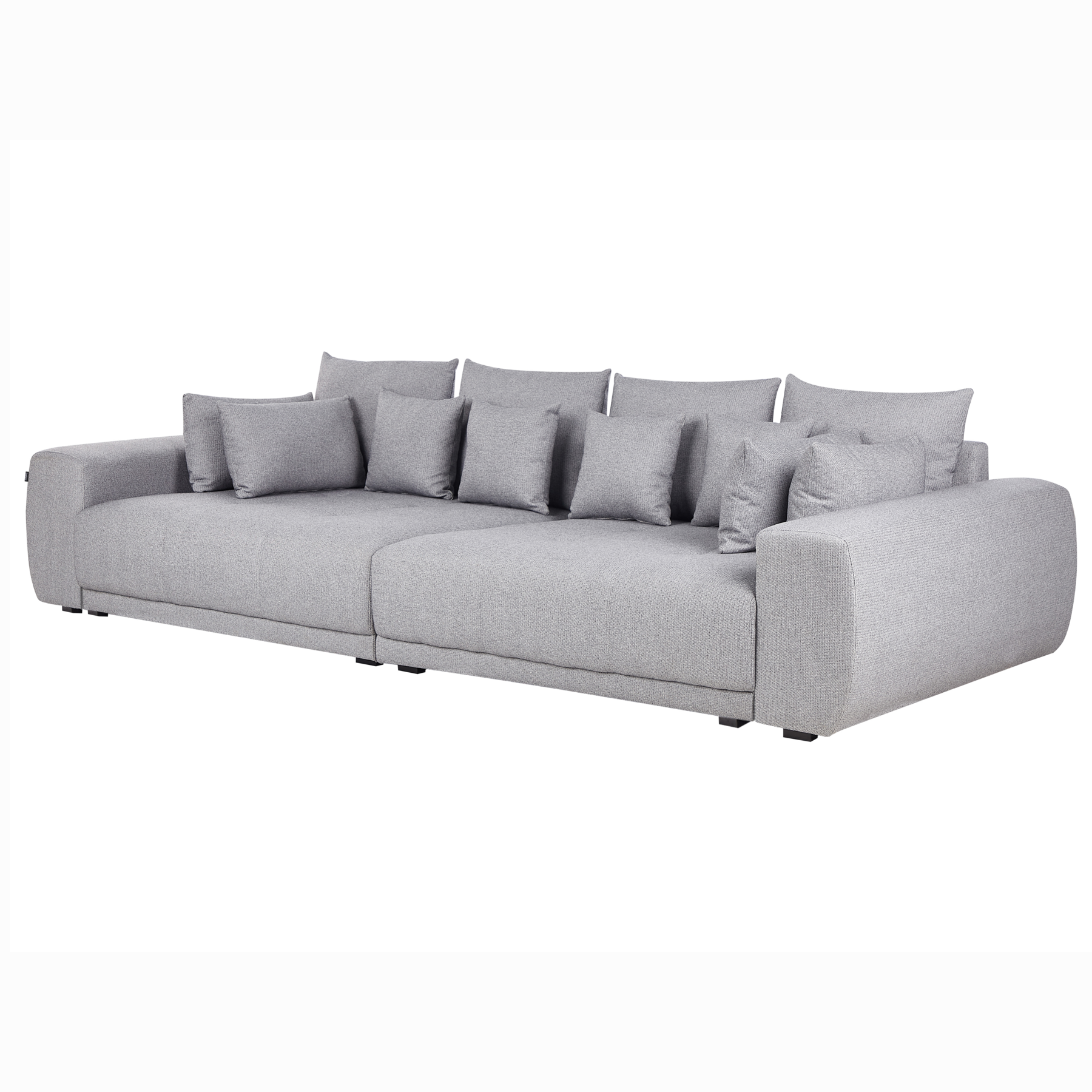 Beliani - TORPO - Bank XXL - Lichtgrijs - Polyester