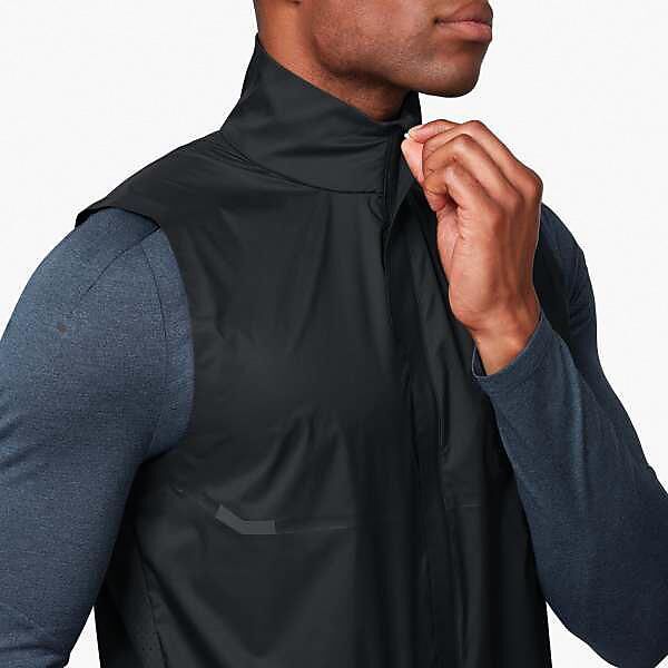 ON RUNNING - VESTE SANS MANCHES WEATHER VEST M