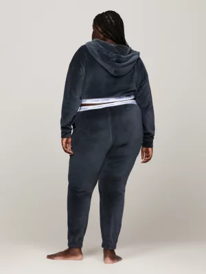 Moletom curto Heritage Velour Lounge