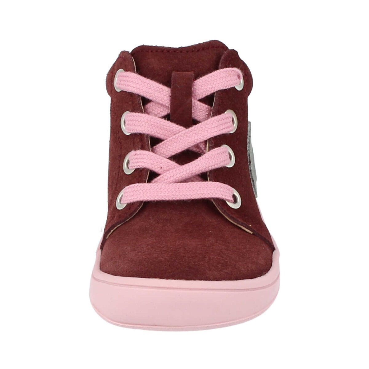 202111-1 GECK velours leather rasberry laces Weite/M