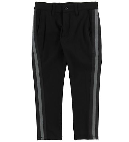 Grunt Hosen - Dude - Schwarz m. Streifen