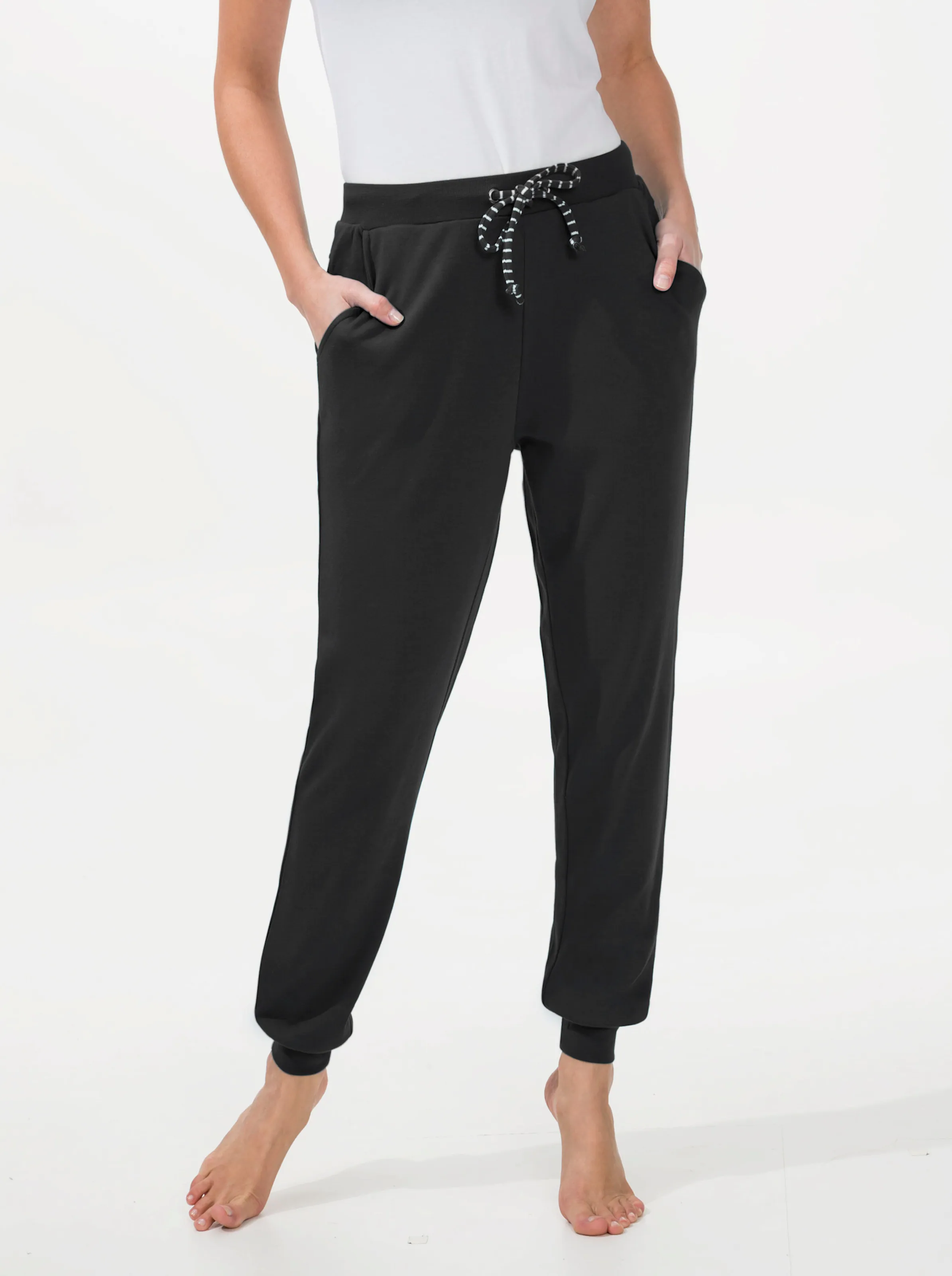 feel good Hose in schwarz