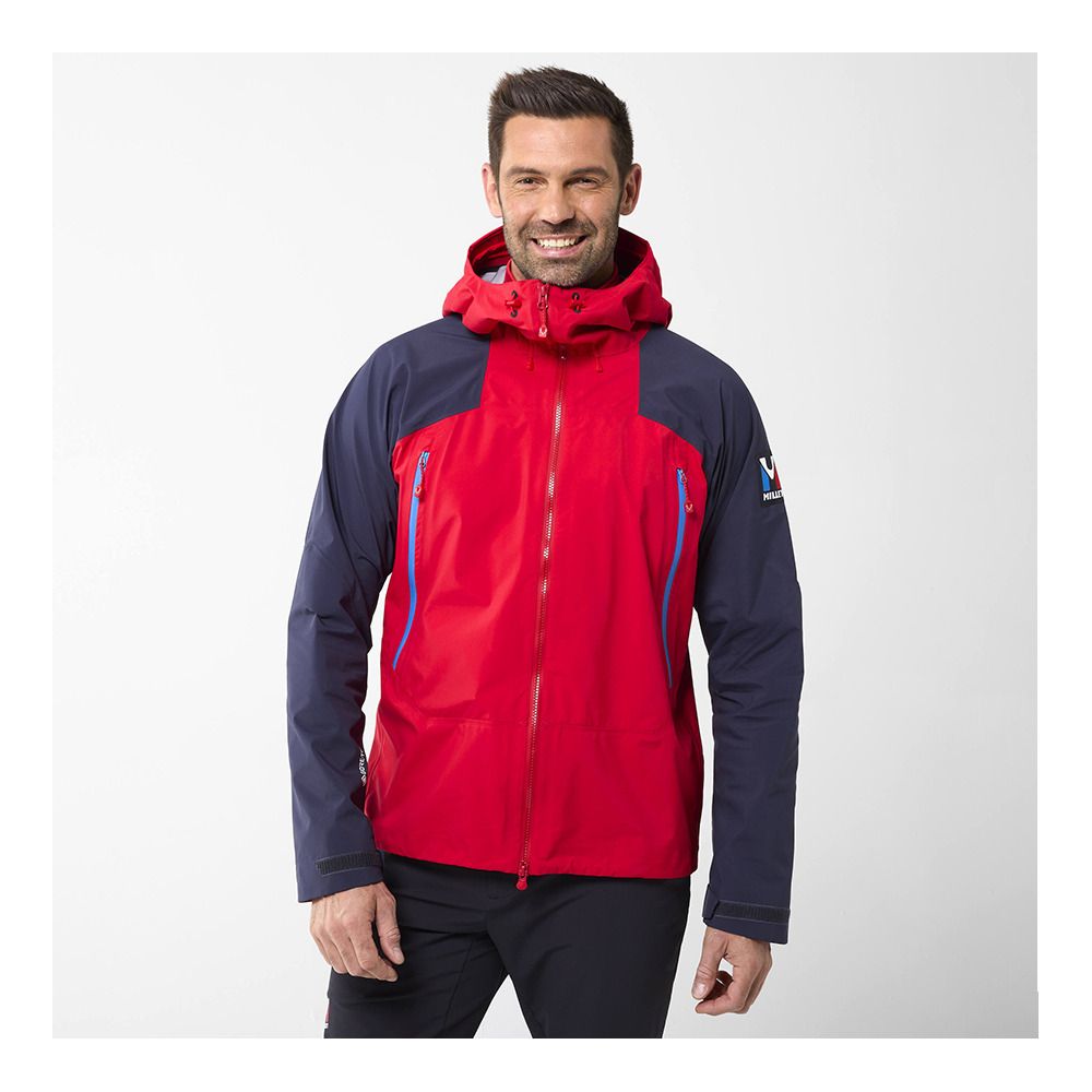 Millet TRILOGY LIGHTNING GTX - Veste Homme rouge/saphir