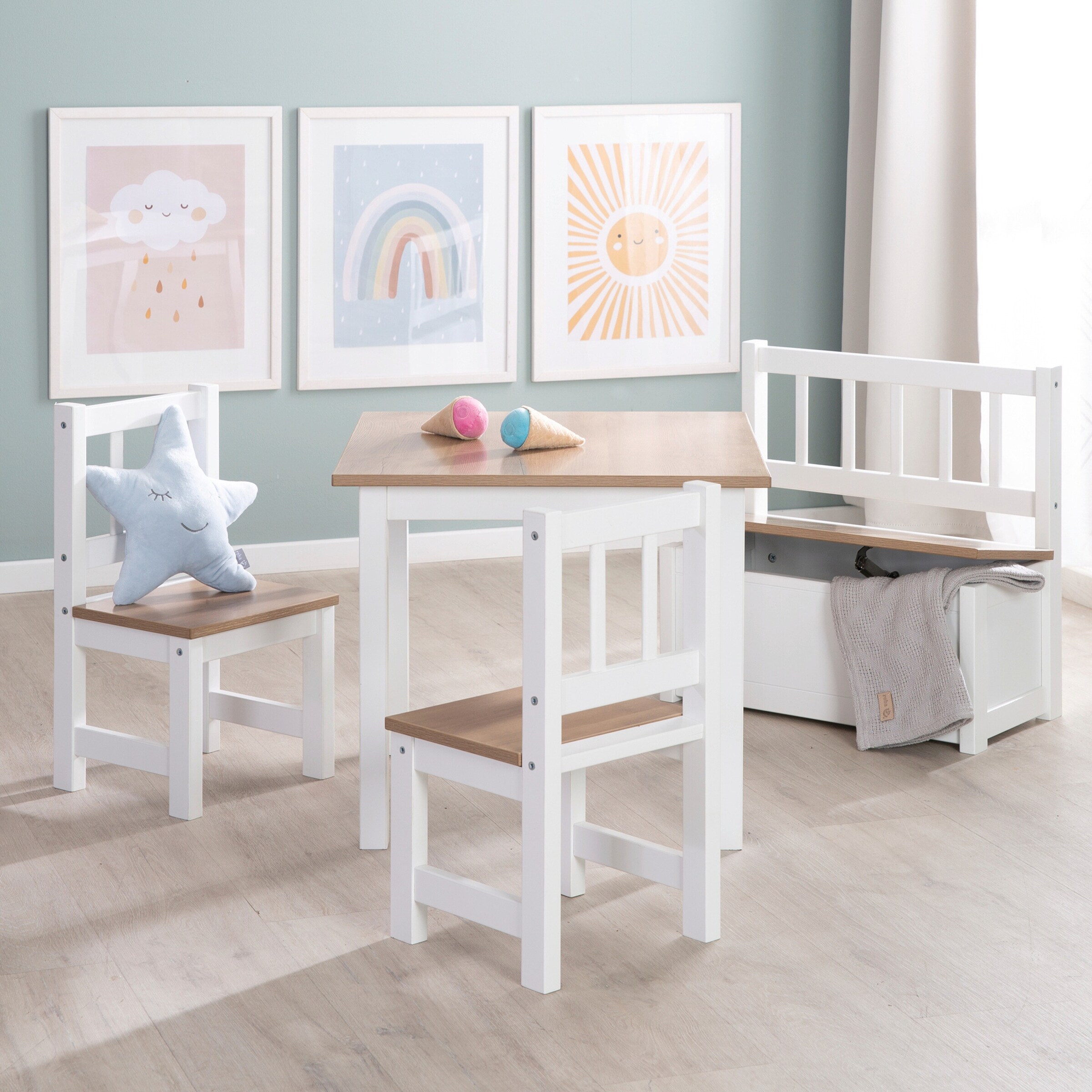 roba Kindertruhenbank Woody