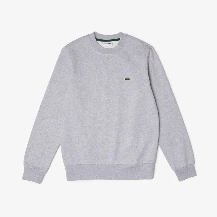 Lacoste Bio Cotton Fleece Crew Sweater Heren
