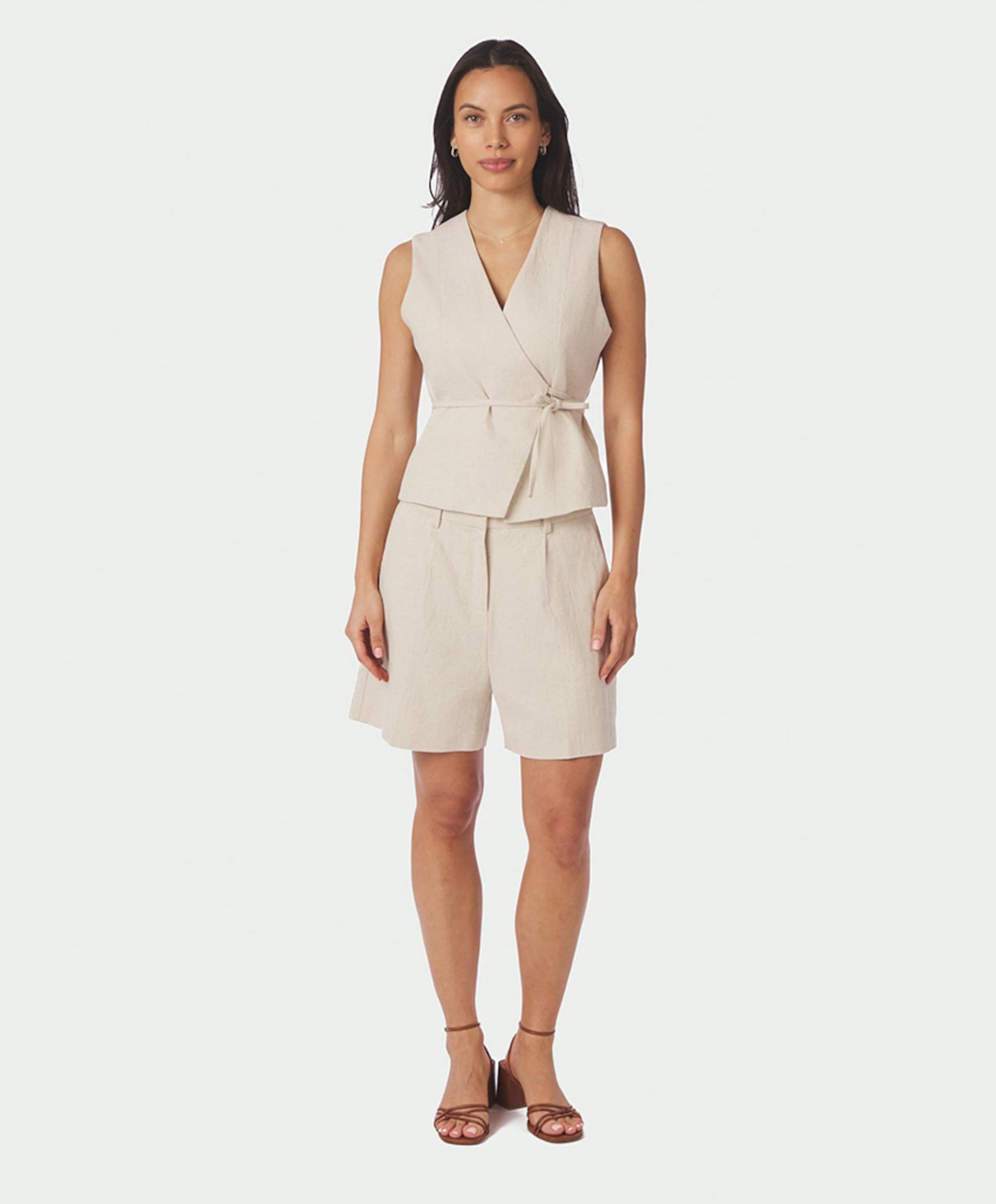 Neo Noir Dames gilet beige